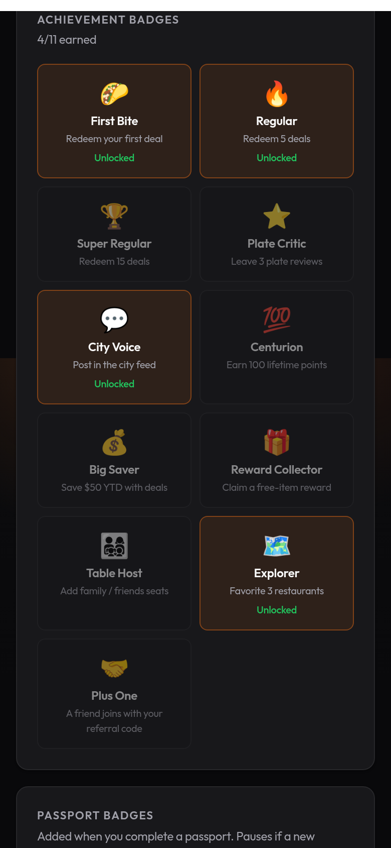 Badges